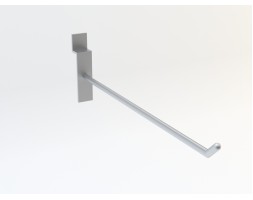 Rod bar, Oval, 20cm, Chrome